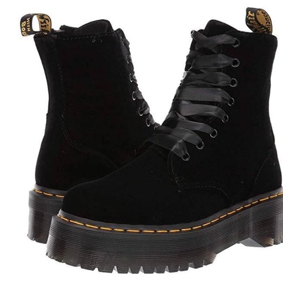 Dr. Martens Shoes - RARE velvet doc martens